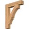 Ekena Millwork Balboa Block Smooth Bracket, Western Red Cedar, 5 1/2"W x 32"D x 38"H BKT06X32X38BOA05SWR - alternate 1